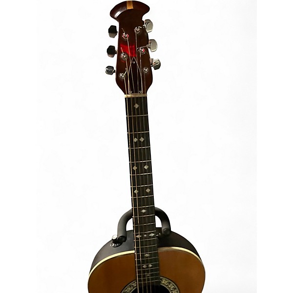 Used Ovation 1612-4 Natural Acoustic Electric Guitar