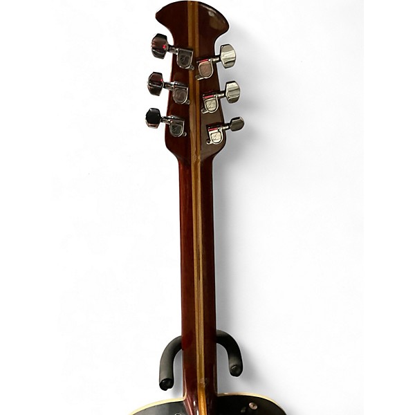 Used Ovation 1612-4 Natural Acoustic Electric Guitar