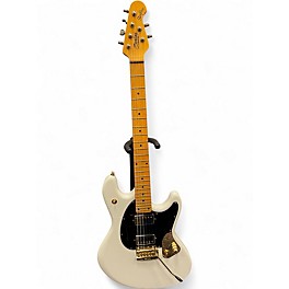 Used Sterling by Music Man Jared Dines Artist Series StingRay Olympic White Solid Body Electric Guitar