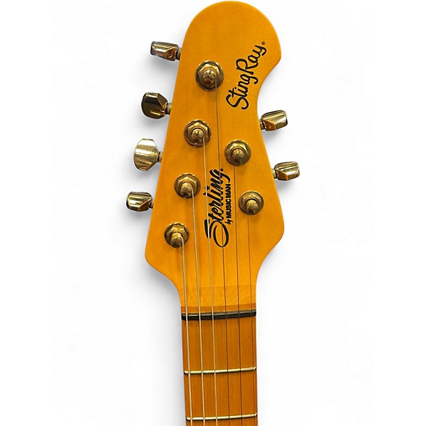 Used Sterling by Music Man Jared Dines Artist Series StingRay Olympic White Solid Body Electric Guitar