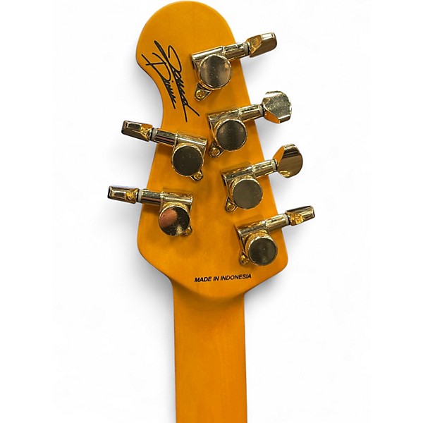 Used Sterling by Music Man Jared Dines Artist Series StingRay Olympic White Solid Body Electric Guitar