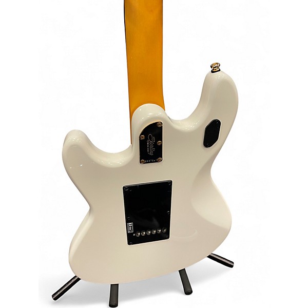 Used Sterling by Music Man Jared Dines Artist Series StingRay Olympic White Solid Body Electric Guitar