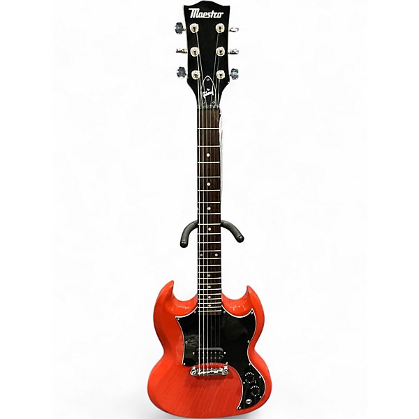 Used Maestro SG Junior RED Solid Body Electric Guitar