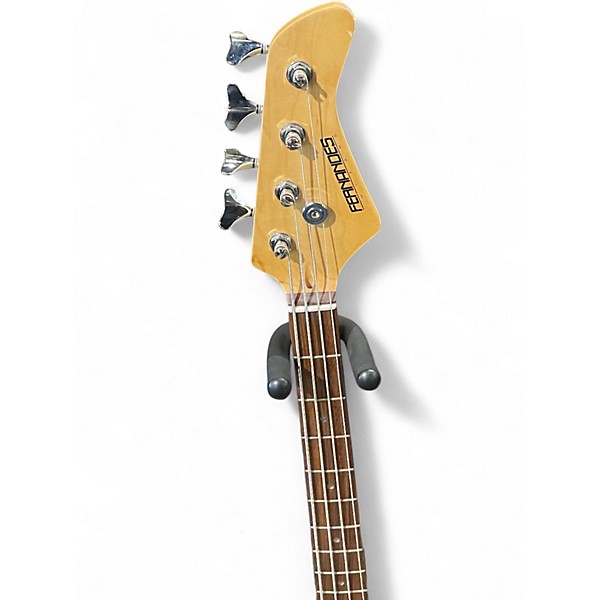 Used Fernandes pj jazz black Electric Bass Guitar