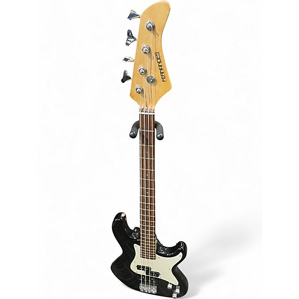 Used Fernandes pj jazz black Electric Bass Guitar