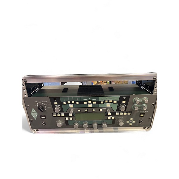 Used Kemper PROFILER POWERRACK AMP WITH REMOTE Solid State Guitar Amp Head
