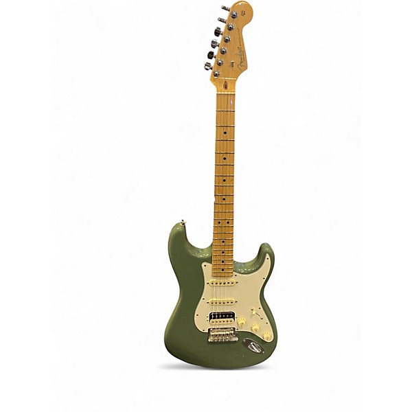 Used Fender American Professional Stratocaster HSS Shawbucker Sage Green Solid Body Electric Guitar