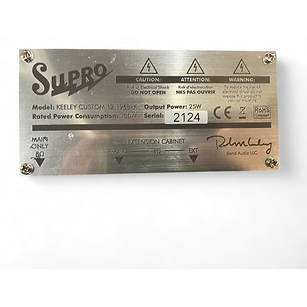 Used Keeley SUPRO Guitar Cabinet