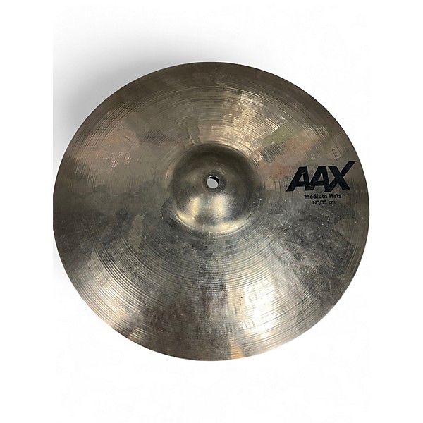 Used SABIAN 14in AAX Medium Hats Cymbal