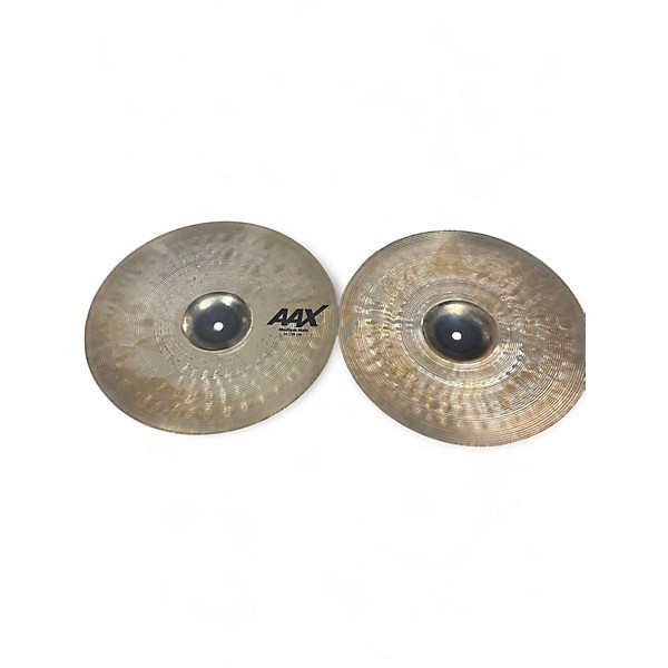 Used SABIAN 14in AAX Medium Hats Cymbal