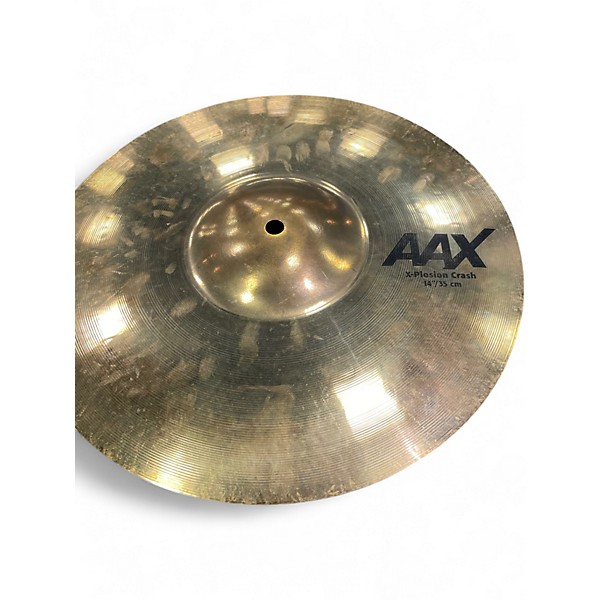 Used SABIAN 14in AAX X-plosion Crash Cymbal