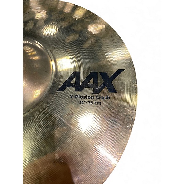 Used SABIAN 14in AAX X-plosion Crash Cymbal