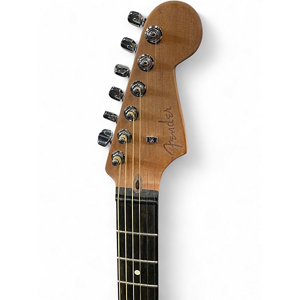 Used Fender American Acoustasonic Jazzmaster Tungsten Acoustic Electric Guitar