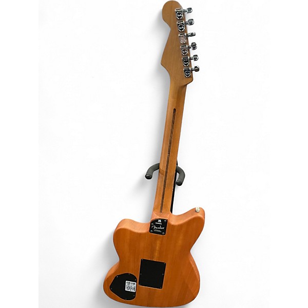 Used Fender American Acoustasonic Jazzmaster Tungsten Acoustic Electric Guitar