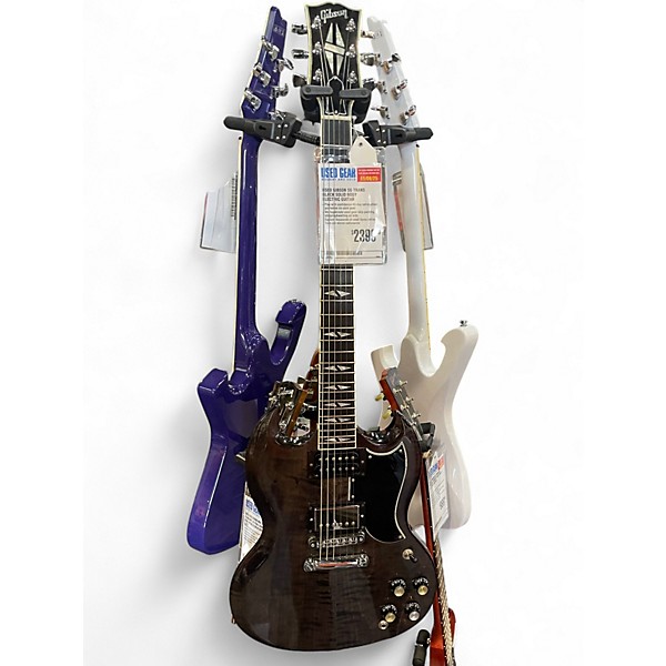 Used Gibson SG Trans Black Solid Body Electric Guitar