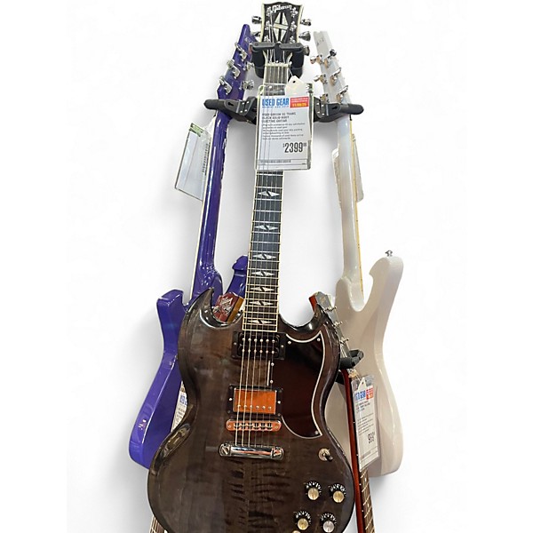 Used Gibson SG Trans Black Solid Body Electric Guitar