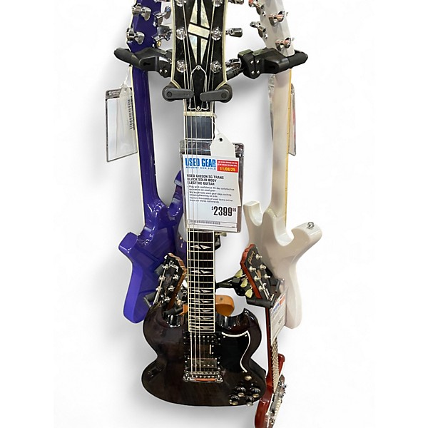Used Gibson SG Trans Black Solid Body Electric Guitar