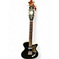 Used Danelectro U2 Black Solid Body Electric Guitar