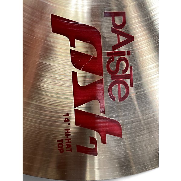 Used Paiste 14in PST7 Hi Hat Top Cymbal