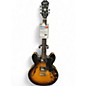 Used Epiphone ES-335 2 Color Sunburst Hollow Body Electric Guitar