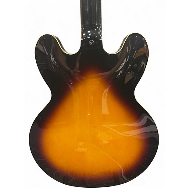 Used Epiphone ES-335 2 Color Sunburst Hollow Body Electric Guitar