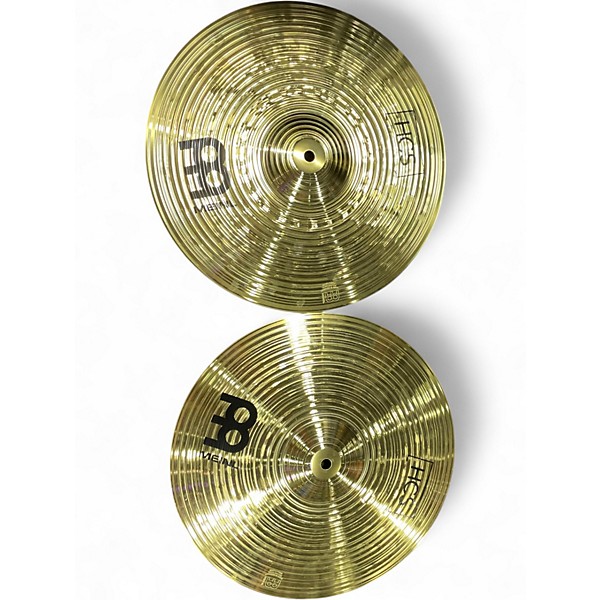 Used MEINL 14in HCS Hi Hat Pair Cymbal