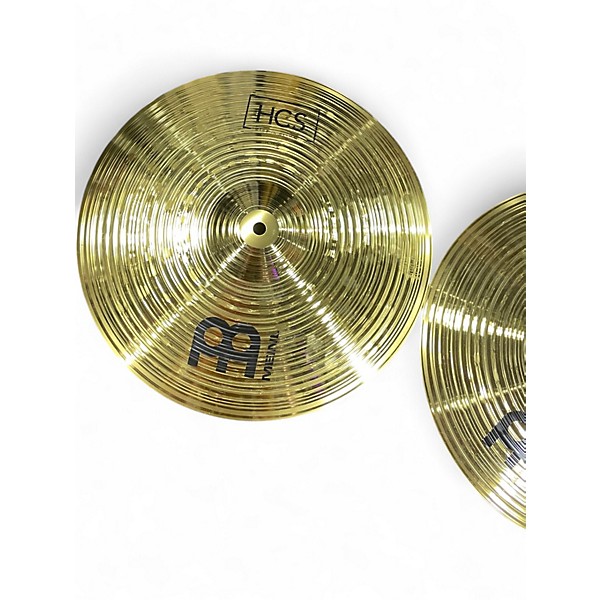 Used MEINL 14in HCS Hi Hat Pair Cymbal