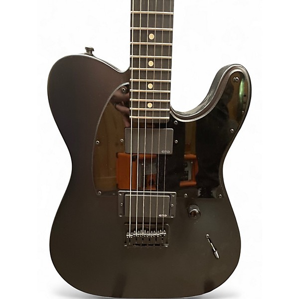 Used 2012 Fender Jim Root Signature Telecaster Black Solid Body Electric Guitar