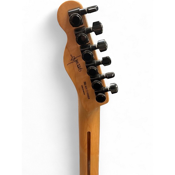 Used 2012 Fender Jim Root Signature Telecaster Black Solid Body Electric Guitar