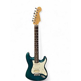 Used Fender Highway One HSS Stratocaster Teal Solid Body Electric Guitar