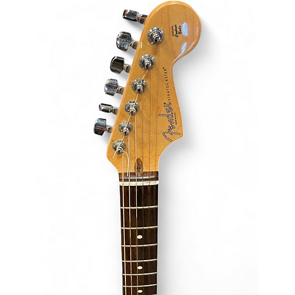 Used Fender Highway One HSS Stratocaster Teal Solid Body Electric Guitar