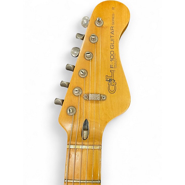 Vintage 1982 G&L SERIES II F-100 CHESTNUT Solid Body Electric Guitar