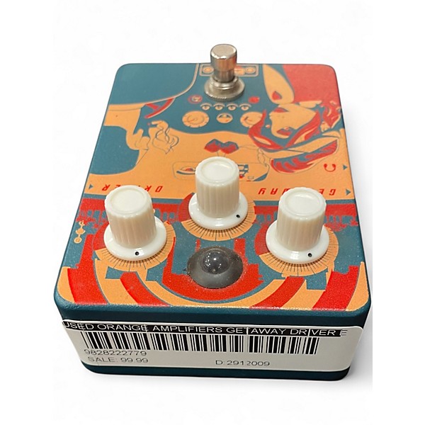 Used Orange Amplifiers GETAWAY DRIVER Effect Pedal