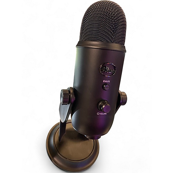Used Blue Yeti BLACKOUT USB Microphone