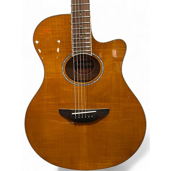 Used Yamaha APX600 NATURAL Acoustic Electric Guitar