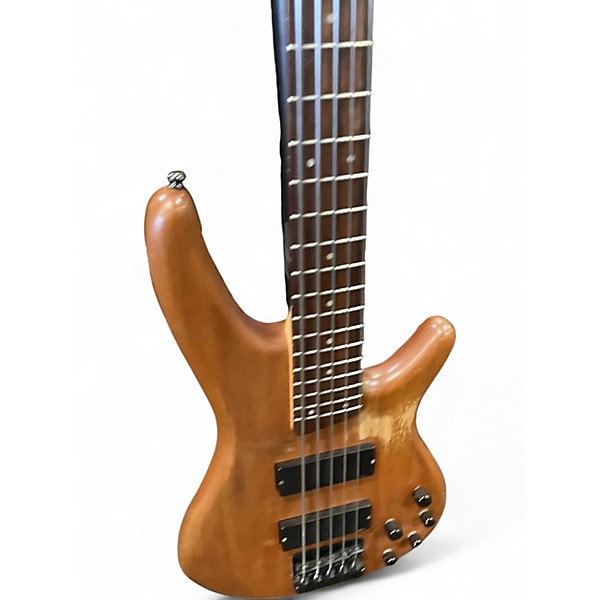 Used Ibanez SR 485 Worn Natural Electric Bass Guitar