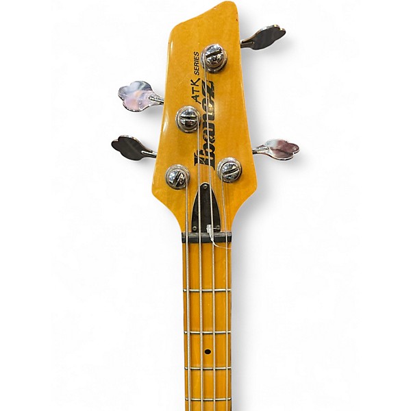 Used Ibanez ATK300 3 Color Sunburst Electric Bass Guitar