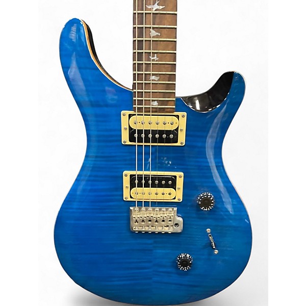 Used PRS SE Custom 24 Blue Sapphire Solid Body Electric Guitar
