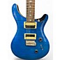 Used PRS SE Custom 24 Blue Sapphire Solid Body Electric Guitar