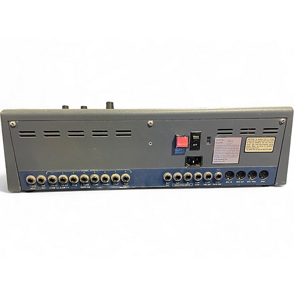 Used E-mu SP12 Drum Machine