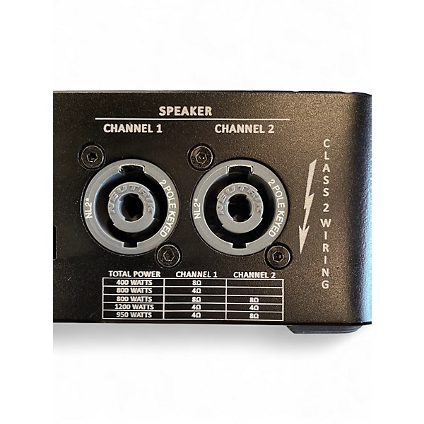 Used Gallien-Krueger 1200S FUSION Tube Bass Amp Head