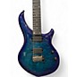 Used Sterling by Music Man MAJESTY X DMARZIO Blue CERULEAN Solid Body Electric Guitar thumbnail