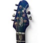 Used Sterling by Music Man MAJESTY X DMARZIO Blue CERULEAN Solid Body Electric Guitar