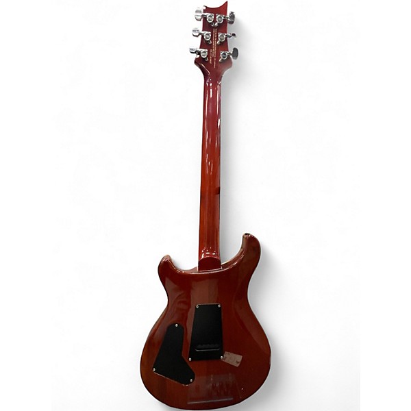 Used PRS SE Custom 24 ZEBRAWOOD 2 Tone Sunburst Solid Body Electric Guitar