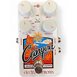 Used Electro-Harmonix Canyon Delay and Looper Effect Pedal