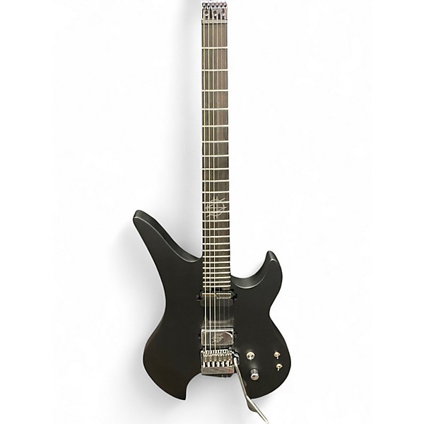 Used Schecter Guitar Research Synyster Gates Custom-6 TR-S Headless Satin Black Solid Body Electric Guitar