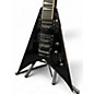 Used Jackson CUSTOM SHOP KING V Black Solid Body Electric Guitar