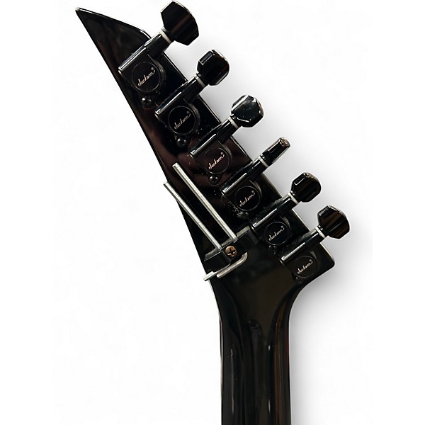 Used Jackson CUSTOM SHOP KING V Black Solid Body Electric Guitar