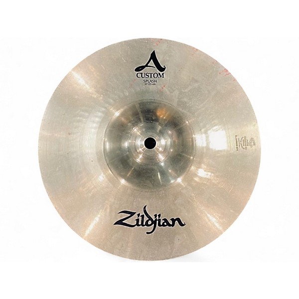 Used Zildjian 10in A Custom Splash Cymbal