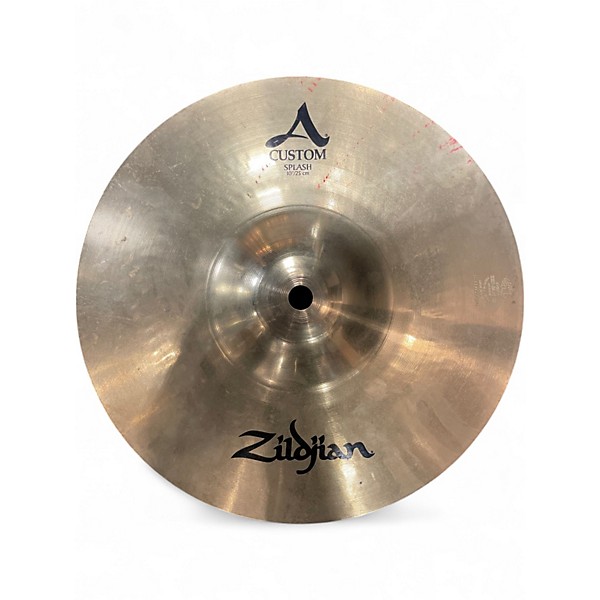 Used Zildjian 10in A Custom Splash Cymbal